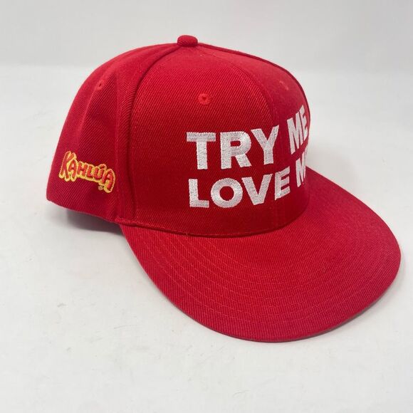Apollo Kahlua Other - Apollo Kahlua "Try Me Love Me" Snap Back Baseball Cap Hat